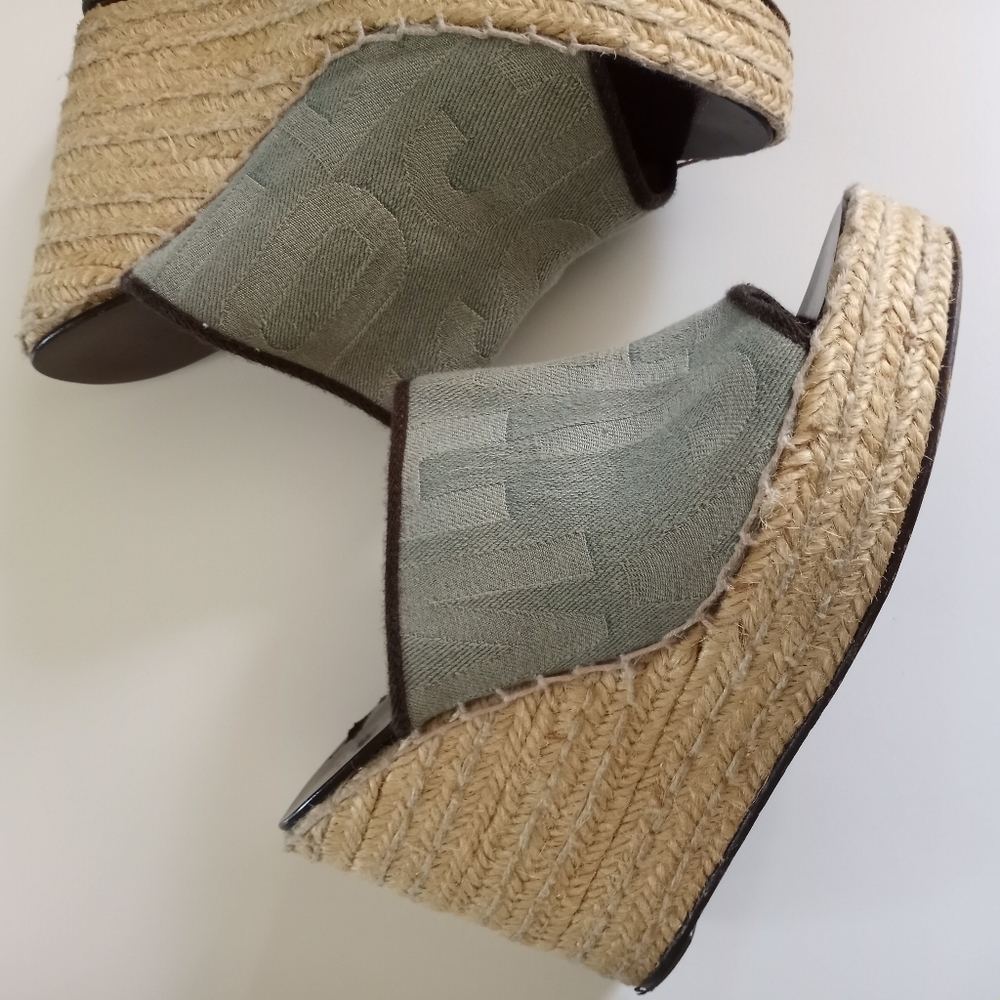 Marc By Marc Jacobs Denim Woven Wedge - Picture 5 of 8
